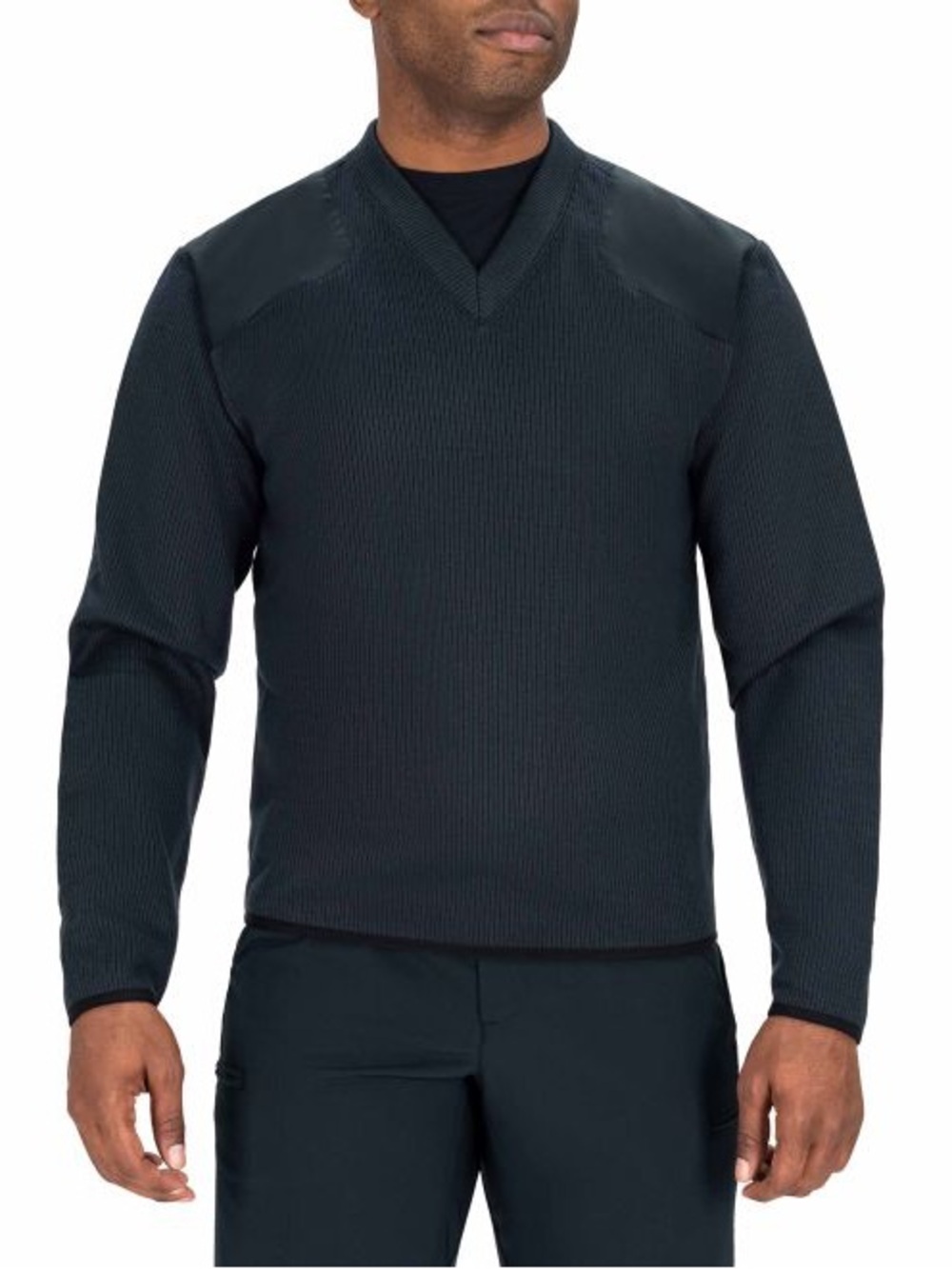 BLAUER 225 FLEECE-LINED V-NECK SWEATER